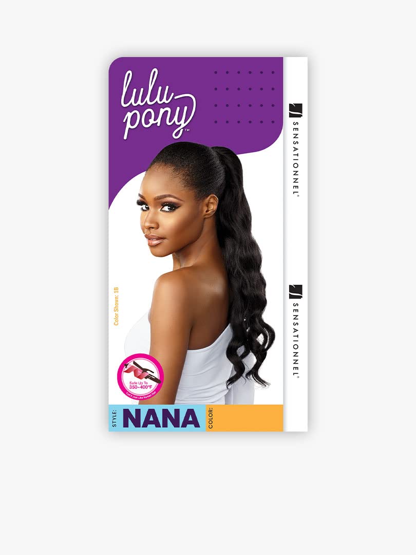 Sensationnel hair extensions - lulu pony nana (1B)