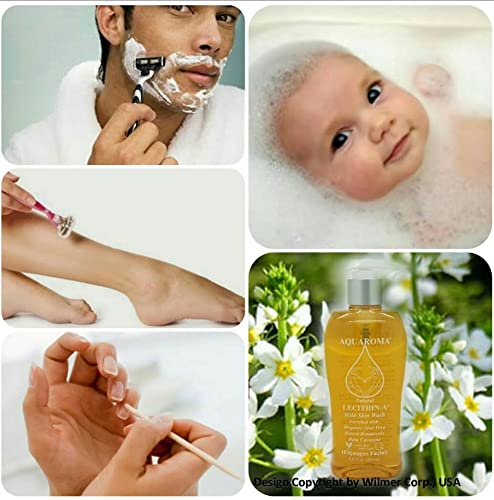 AQUAROMA HEALTH & BEAUTY Lecithin-A Mild Skin Wash Face, Hands, Body and Shaving Beauty & Personal Care AQUAROMA HEALTH & BEAUTY