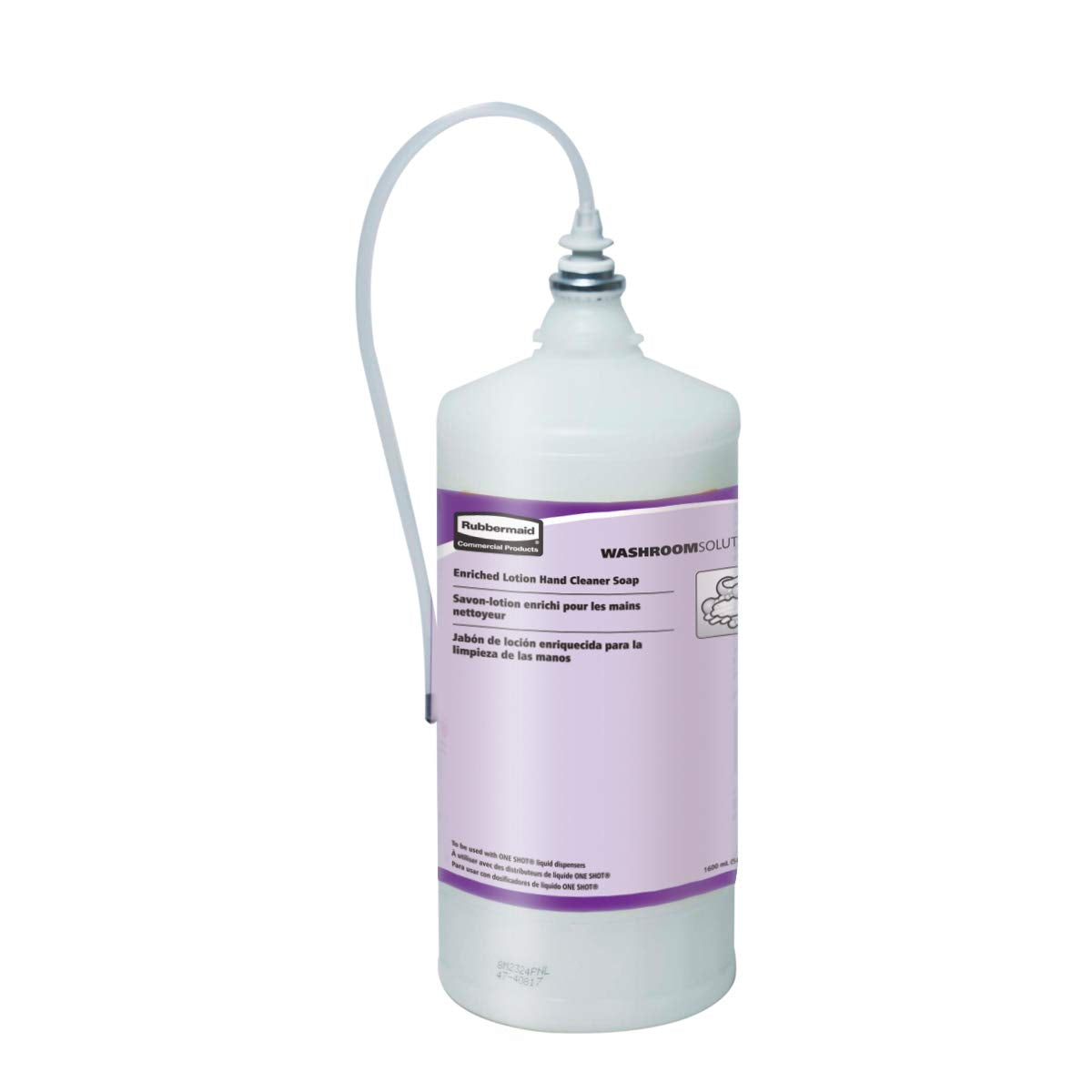 Rubbermaid Commercial Products OneShot Green Seal Certified Lotion Hand Soap Refill, 800mL, Compatible with RCP's Touchless OneShot Lotion Dispensers Beauty & Personal Care Rubbermaid Commercial Products