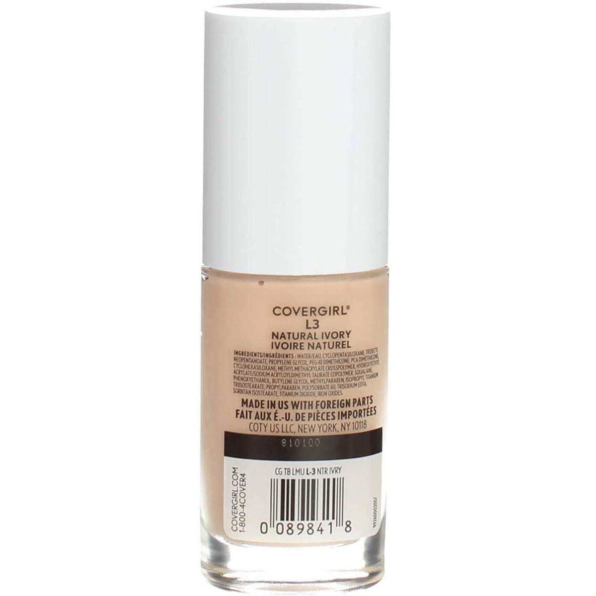 Cover Girl 00984 L-3nat Iv Natural Ivory Trublend Liquid Foundation Beauty & Personal Care COVERGIRL