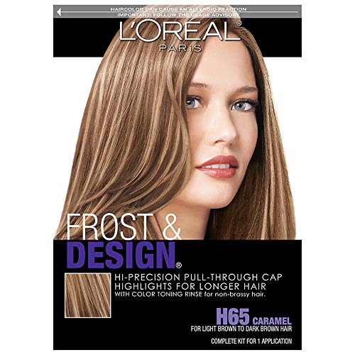 L'Oreal Paris Frost and Design Cap Hair Highlights For Long Hair, Caramel, 2 count Beauty & Personal Care L'Oreal Paris