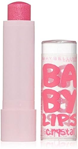 Maybelline New York Baby Lips Crystal Lip Balm, Pink Quartz [140] 0.15 oz (Pack of 2) Beauty & Personal Care MAYBELLINE