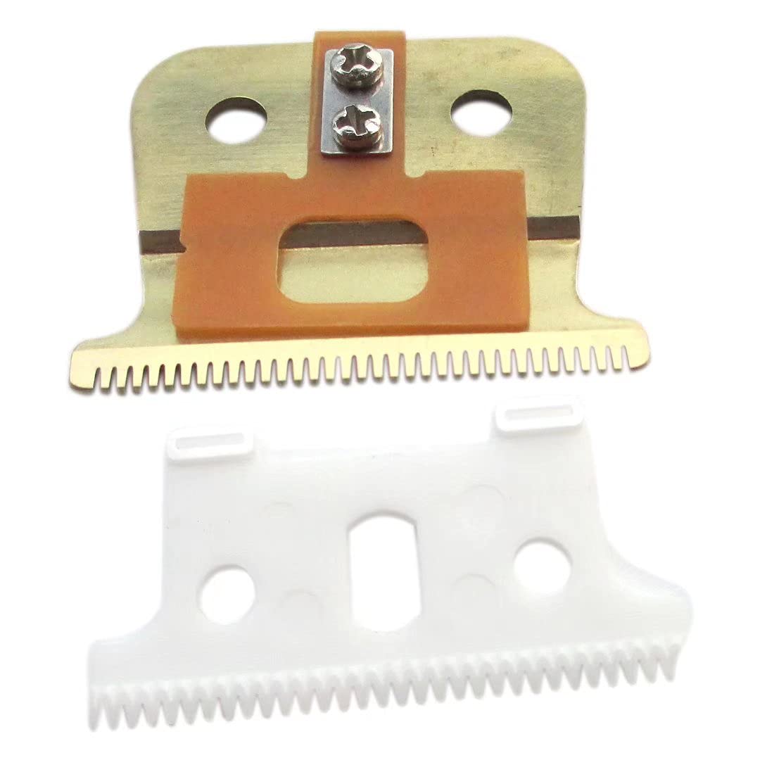 2025 Upgraded Clippers Detailer Blade Replacement Ceramic Blades #04521 for Andis T Outline-r gtx Gold Beauty and Personal Care USonline911