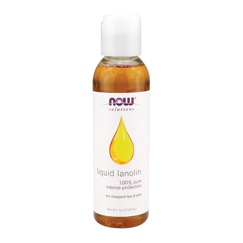 Now Foods Liquid Lanolin 100% Pure - 4 oz 3 Pack Beauty & Personal Care NOW Foods