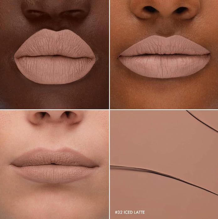 SEPHORA Collection Cream Lip Stain - 32 Iced Latte (matte pale nude beige) 0.16 oz. / 5 mL Beauty & Personal Care SEPHORA