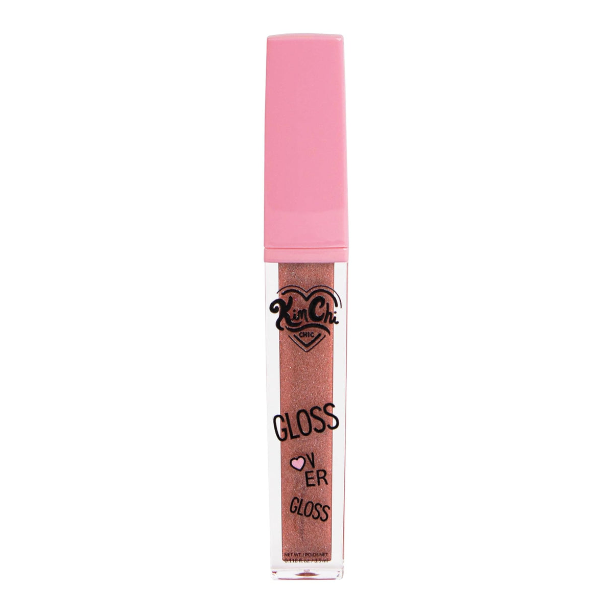 Kimchi Chic Beauty Gloss Over Gloss, Shimmer Lip Gloss with Micro-Sparkle