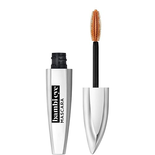 L’Oréal Paris Cosmetics Bambi Eye Washable Mascara, Lasting Volume, Black Brown, 0.28 fl. oz. Beauty & Personal Care L'Oreal Paris