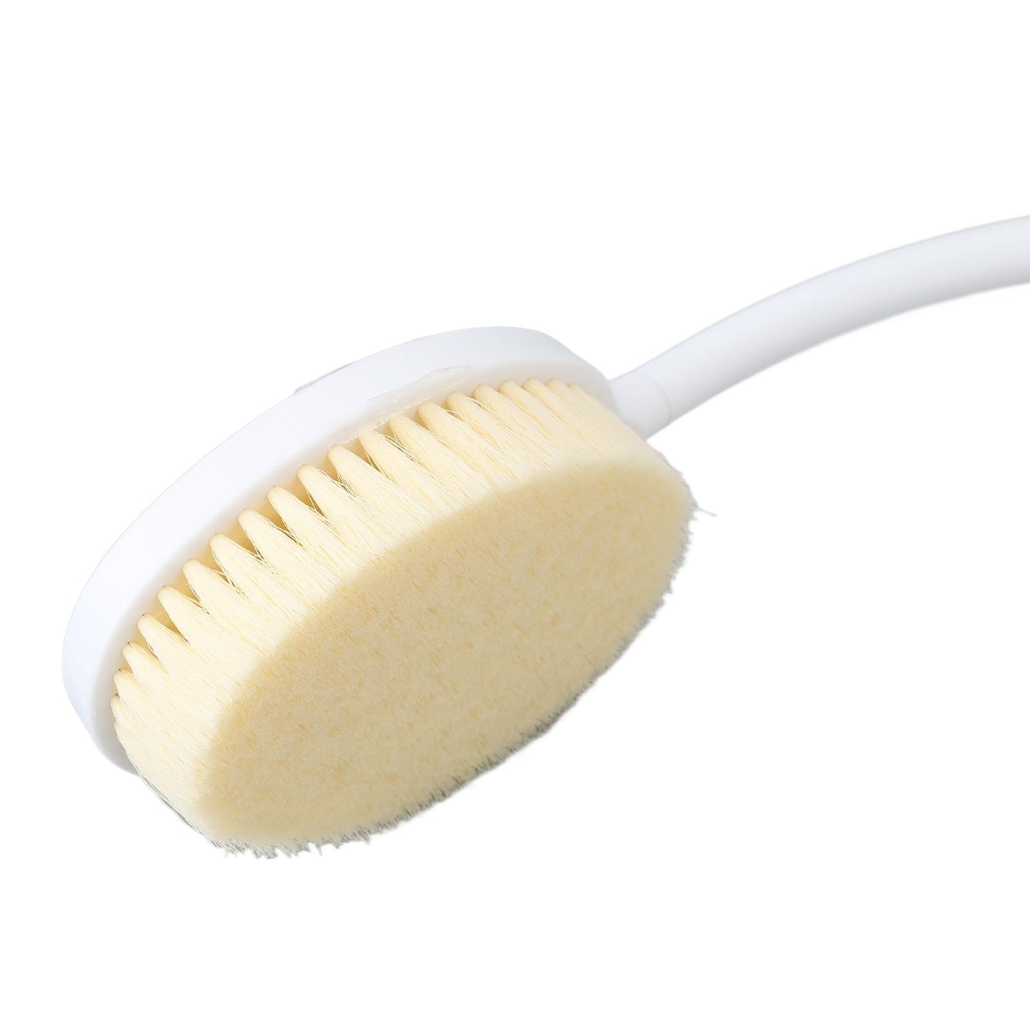 Flexible Back Scrubber with U-shaped Bendable Design, Long Handle Bath Brush for Elderly and Pregnant Women Adaptive Equipment for Shower Beauty and Personal Care Restokki