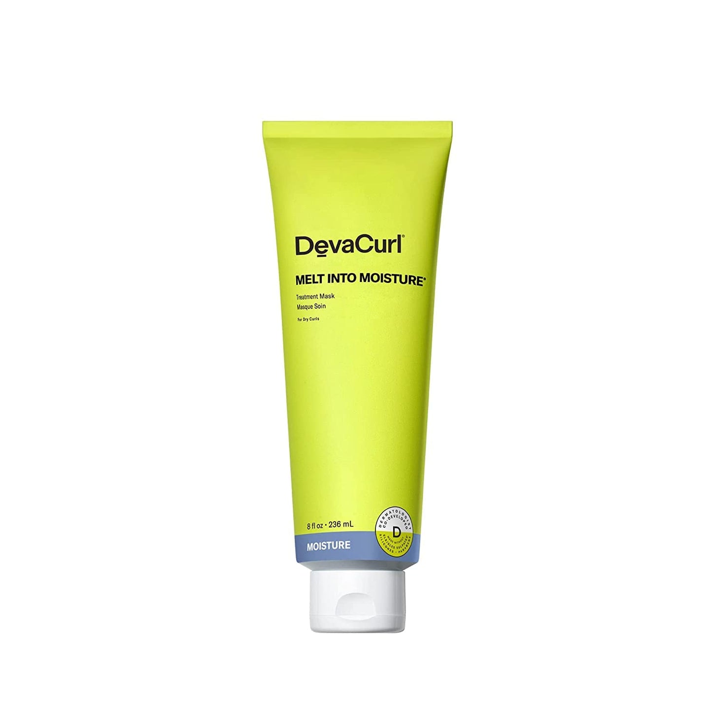 DevaCurl Melt Into Moisture Treatment Mask, Green Oasis, 8 fl. oz. Beauty & Personal Care DevaCurl