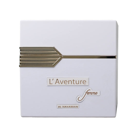 3.3 oz Eau De Parfum Spray Perfume for Women L'aventure Femme Perfume By Al Haramain Eau De Parfum Spray ?Elegant fragrance? Beauty & Personal Care NC