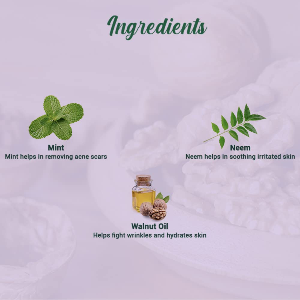Biotique Bio Walnut Purifying and Polishing Scrub, 50 gm/1.76Oz. Beauty & Personal Care Biotique