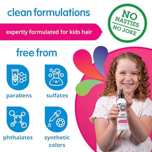 So Cozy Leave In Conditioner Spray (8 Fl Oz) Paraben-Free Detangler for Kids' Curly Hair, Deep Conditioner & Tangle-Free Curls, Gentle & Nourishing Beauty & Personal Care SO COZY