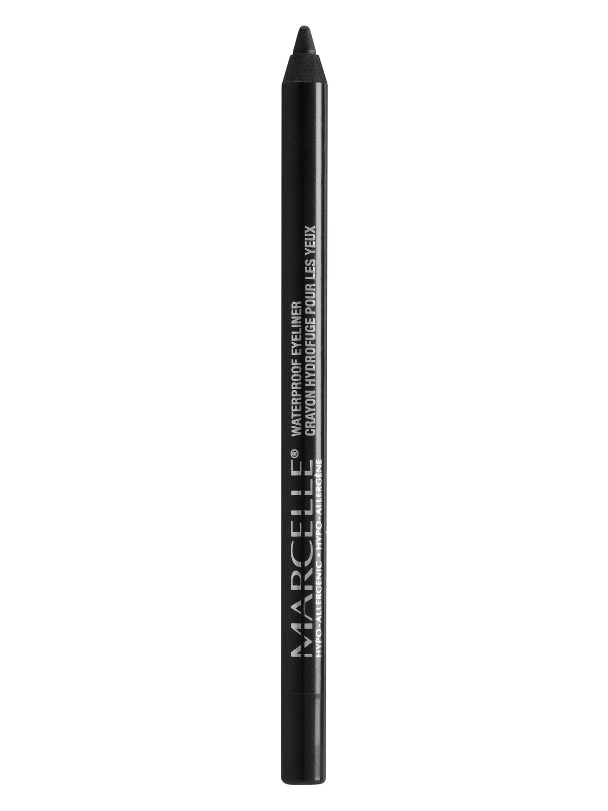 Marcelle Waterproof Eyeliner, Deep Charcoal, Eye Pencil, Creamy Formula, Long-Lasting, Waterproof, Smudge-Proof, Fragrance-Free, Hypoallergenic,