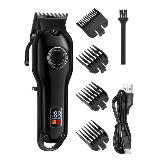 Professional Hair Clippers for Men Household, Cordless Barber for Cutting & Grooming. Rechargeable Trimmer Kit with LED Digital Display, 4 Limit Combs Beauty and Personal Care QDKVTNDJZ