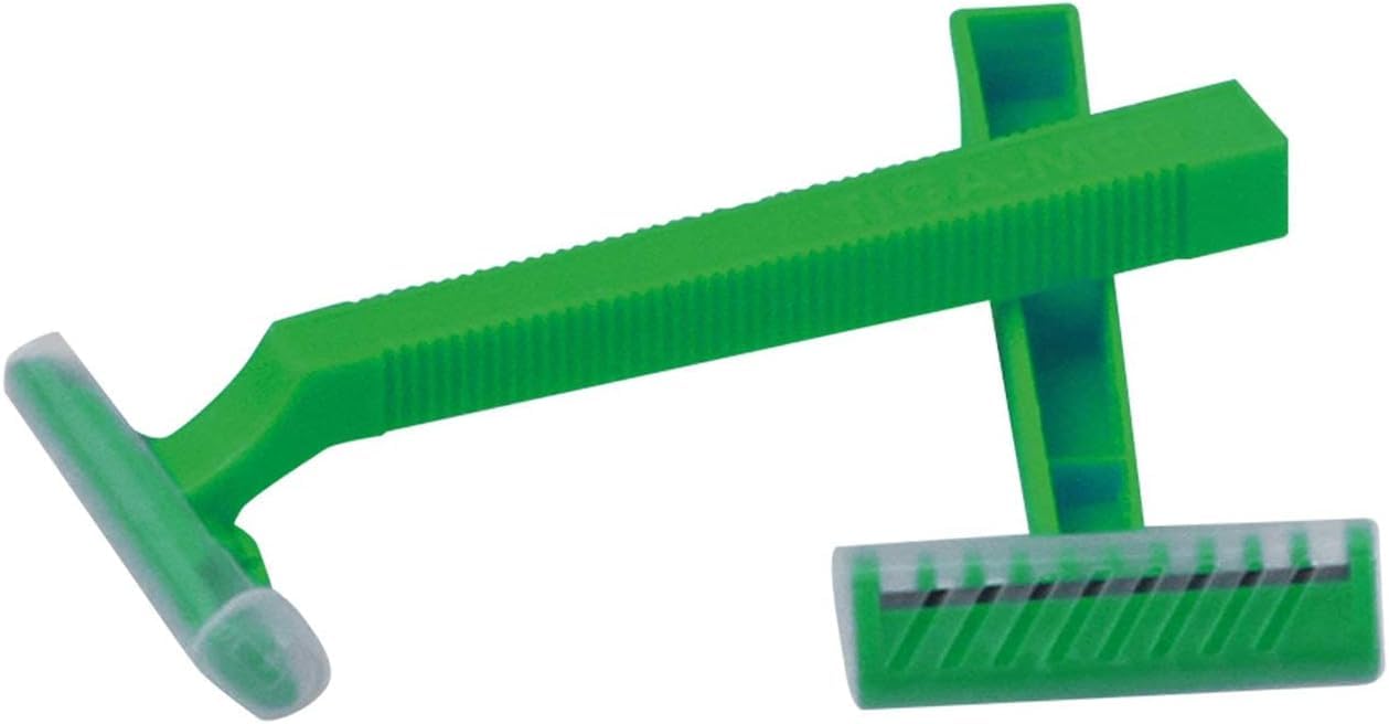 Wilkinson Hospital Disposable Razor, 100 ct, Green, Alloy Steel, Unisex Beauty and Personal Care Wilkinson Sword