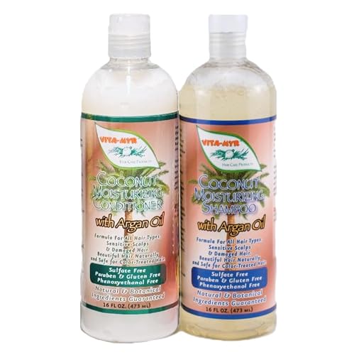 VITA-MYR Herbal Shampoo and Conditioner Set (Coconut) Beauty & Personal Care VITA-MYR