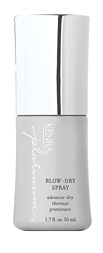 Kenra Professional Platinum Blow-Dry Spray | Time-Saving Heat Protectant | Detangles, Smooths, and Softens | Eliminates Frizz & Resists Humidity | Beauty & Personal Care Kenra