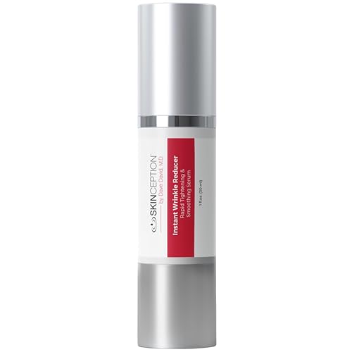 Skinception Instant Wrinkle Reducer - All-Natural Wrinkle Cream Smoothing for Fine Lines & Wrinkles - Fast-Acting Topical Anti-Aging Formula for a Beauty & Personal Care Skinception