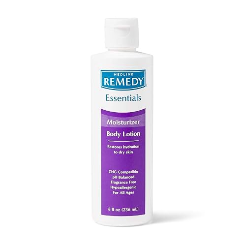 Medline Remedy Essentials Moisturizing Body Lotion, Unscented, 8-oz Flip-Top Bottle Beauty & Personal Care Medline
