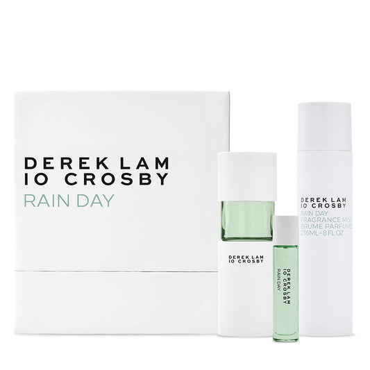 Derek Lam 10 Crosby Rain Day Spring 20 by Derek Lam for Women - 3 Pc Gift Set 3.4oz EDP Spray, 10ml EDP Spray, 8oz Fragrance Mist (I0094202) Beauty & Personal Care Derek Lam