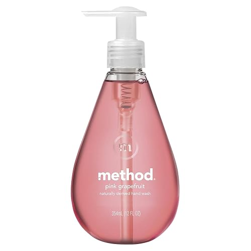 Method Gel Hand Soap, Pink Grapefruit, 12 oz Packaging May Vary (Pack of 1) Beauty & Personal Care Method
