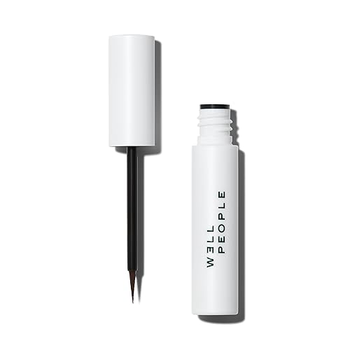 Well People Fresh Lines Liquid Eyeliner, Longwear Liquid Eyeliner For Precise Lines, Hydrating & Smudge-resistant Formula, Vegan & Cruelty-free, Brown Beauty & Personal Care Well People