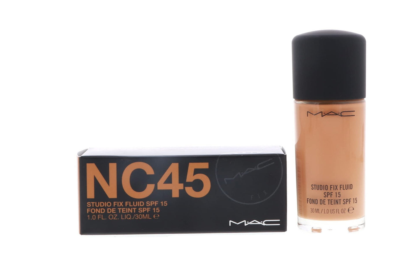 MAC Studio Fix Fluid Foundation SPF 15 NC45 Beauty & Personal Care MAC