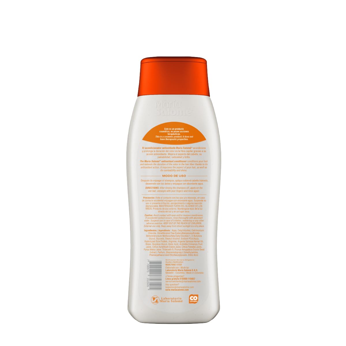 María Salomé Maria Salome Color Care protection Kit for Dyed, Bleached or Chemically treated Hair - Shampoo 13.5 fl.oz. + Conditioner 13.5fl.oz Beauty & Personal Care Maria Salome