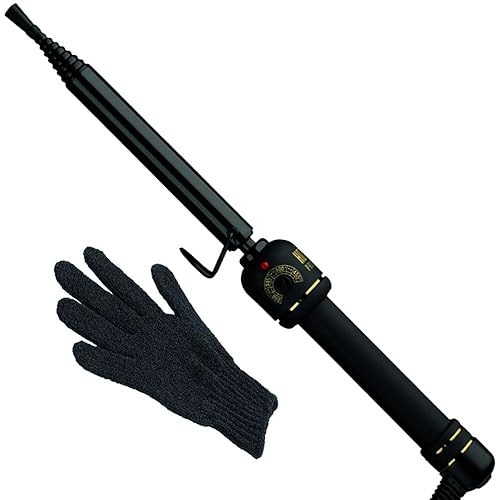 Hot Tools Black Gold Spiral Curling Wand | Creates Defined Waves and Curls (3/4 in) Beauty & Personal Care HOT TOOLS