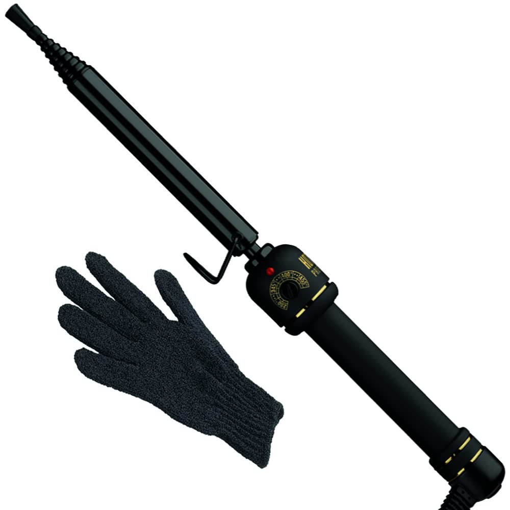 Hot Tools Black Gold Spiral Curling Wand | Creates Defined Waves and Curls (3/4 in) Beauty & Personal Care HOT TOOLS