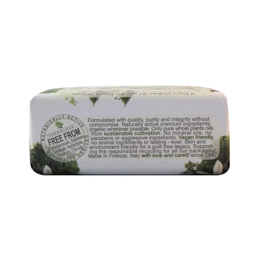 Nesti Dante Marsiglia Toscano Triple Milled Vegetal Soap, Muschio Bianco, 7 Ounce Beauty & Personal Care Nesti Dante