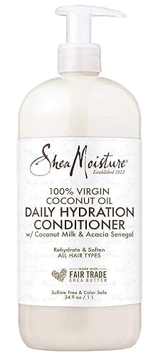 SheaMoisture 100% Virgin Coconut Oil Daily Hydration Conditioner, 13 Ounce Beauty & Personal Care Shea Moisture