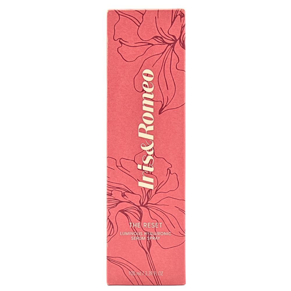 Iris & Romeo The Reset 3-in-1 Face Mist - Hydrating Serum Spray with Hyaluronic Acid & Niacinamide, 3.39 oz Beauty & Personal Care IRIS&ROMEO