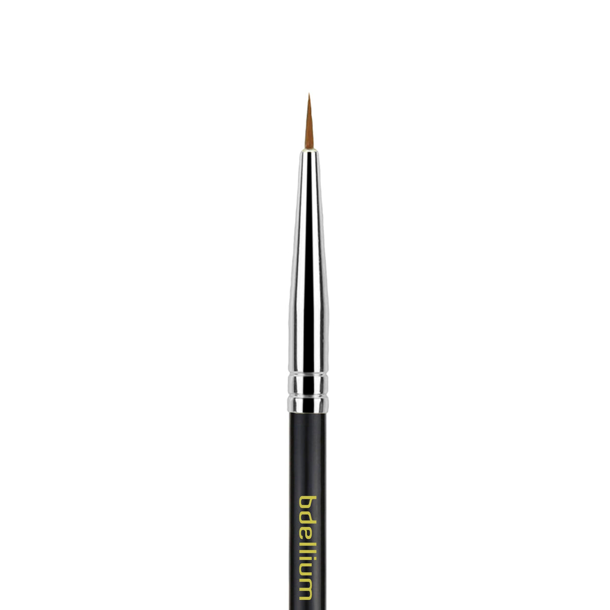 Bdellium Tools Professional Makeup Brush - Maestro Series 706 Fine Point Eyeliner - With Soft Synthetic Fibers, For Lining the Eyes (Black, 1pc)