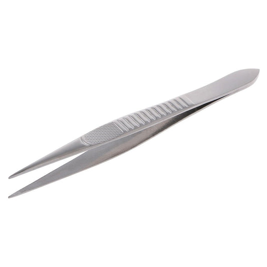 kobeIeen Professional Straight Fine Point Tweezers for Eyelash Extension Stainless Steel Beauty and Personal Care kobeIeen