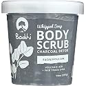 BODHI HANDMADE SOAP Eucalyptus Spa Charcoal Detox Whipped Soap Body Scrub, 14 OZ Beauty & Personal Care BODHI