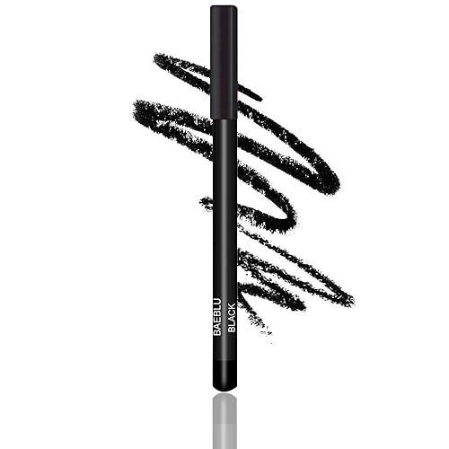 Natural Eyeliner Pencil, Black - Hypoallergenic, Water & Smudge Proof Eyeliner for sharp Lines and Defined Eyes - Long-Lasting, Organic & Cruelty-Free Beauty & Personal Care BaeBlu