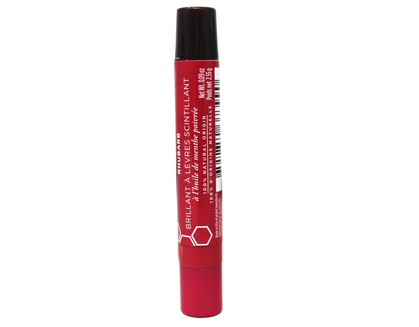 Burt's Bees Lip Shimmer, Rhubarb 0.09 oz (Pack of 3) Beauty & Personal Care Burt's Bees
