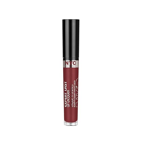 N.Y.C. New York Color Expert Last Lip Lacquer, Turtle Bay Toffee, 0.15 Fluid Ounce Beauty & Personal Care NYC