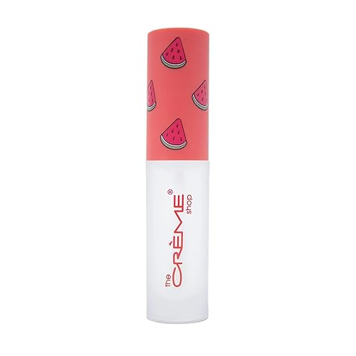 The Crème Shop Moisturizing Lip Gloss | Hydrating Oil & Conditioning Treatment with Nourishing Coconut Oil and Essential Vitamins A, C and E | Made in Beauty & Personal Care The Crème Shop