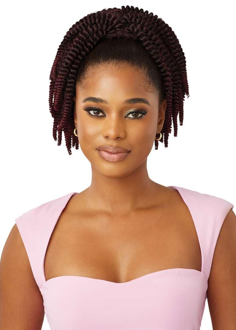 Outre Pretty Quick - Drawstring Pony - Spring Twist 10" (MEDIUM BROWN 4)