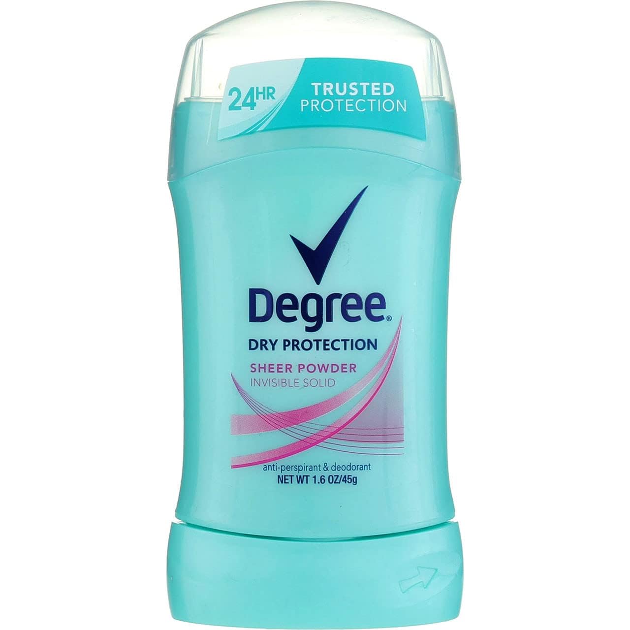 Degree Women Anti-Perspirant and Deodorant Invisible Solid, Sheer Powder 1.6 oz (Pack of 5) Beauty and Personal Care Degree