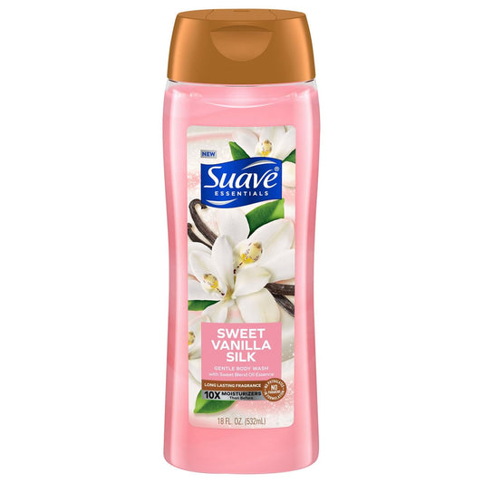 Suave, Sweet Vanilla Silk Body Wash, 18 Ounce Beauty & Personal Care Suave