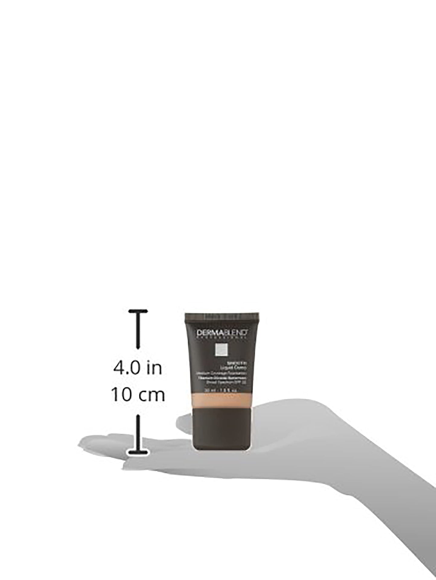 Dermablend Smooth Liquid Foundation with SPF 25, 1 Fl. Oz, 40N Chestnut, For Medium Skin with Neutral Undertones Beauty & Personal Care Dermablend