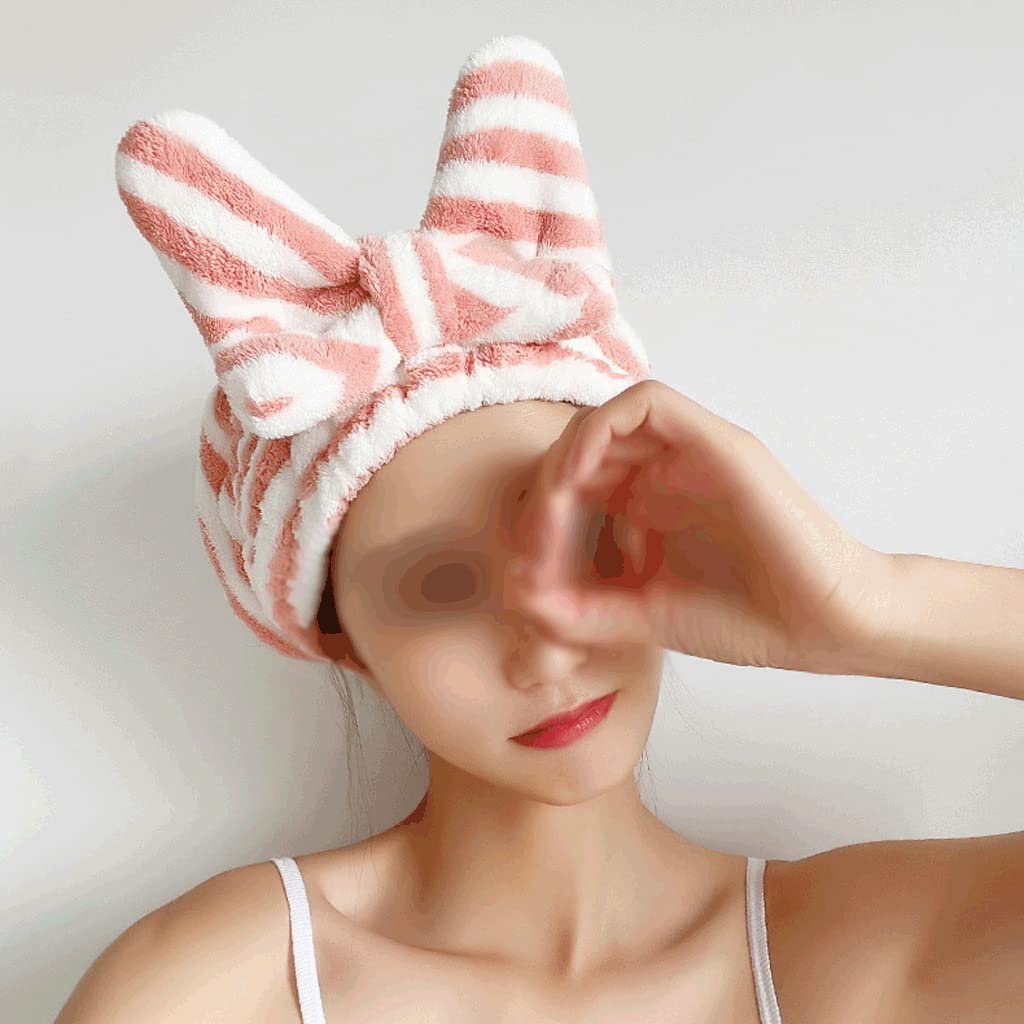 HIONJIN Dry Hair Cap Water-Absorbing Quick-Drying Women's Shower Cap Wipe Hair Thicken Shampoo Dry(E) Beauty and Personal Care HIONJIN