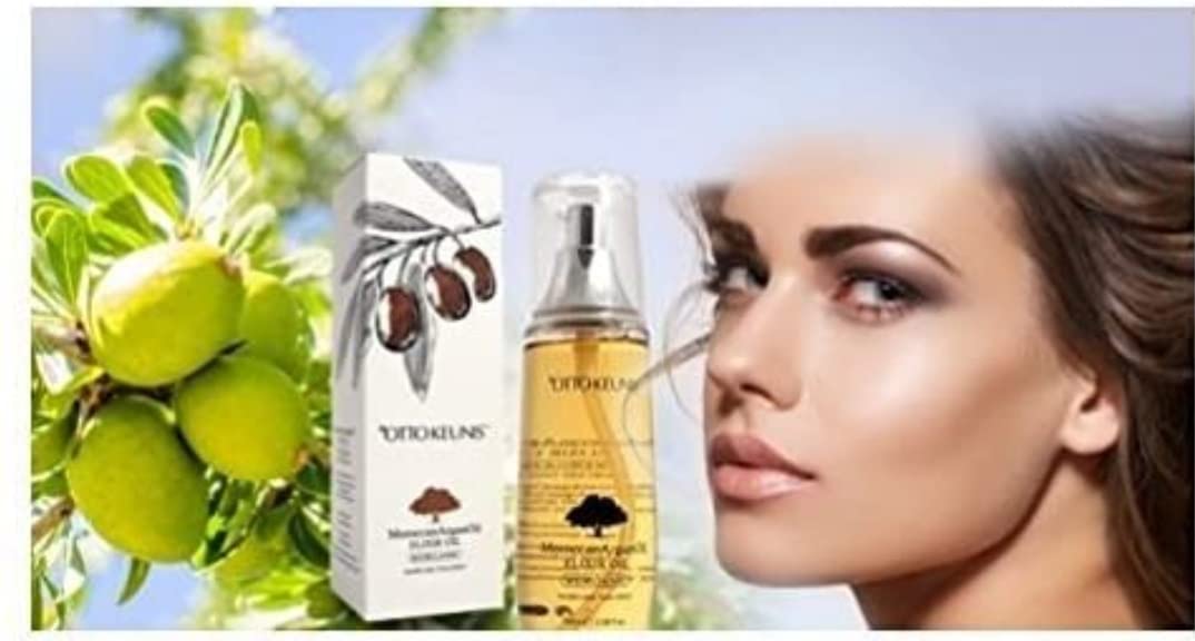 Otto Keunis Moroccan Argan Oil Elixir Oil Haircare Tailored-super Antioxydant-top Moisturizer 100ml. Beauty & Personal Care OTTO KEUNIS