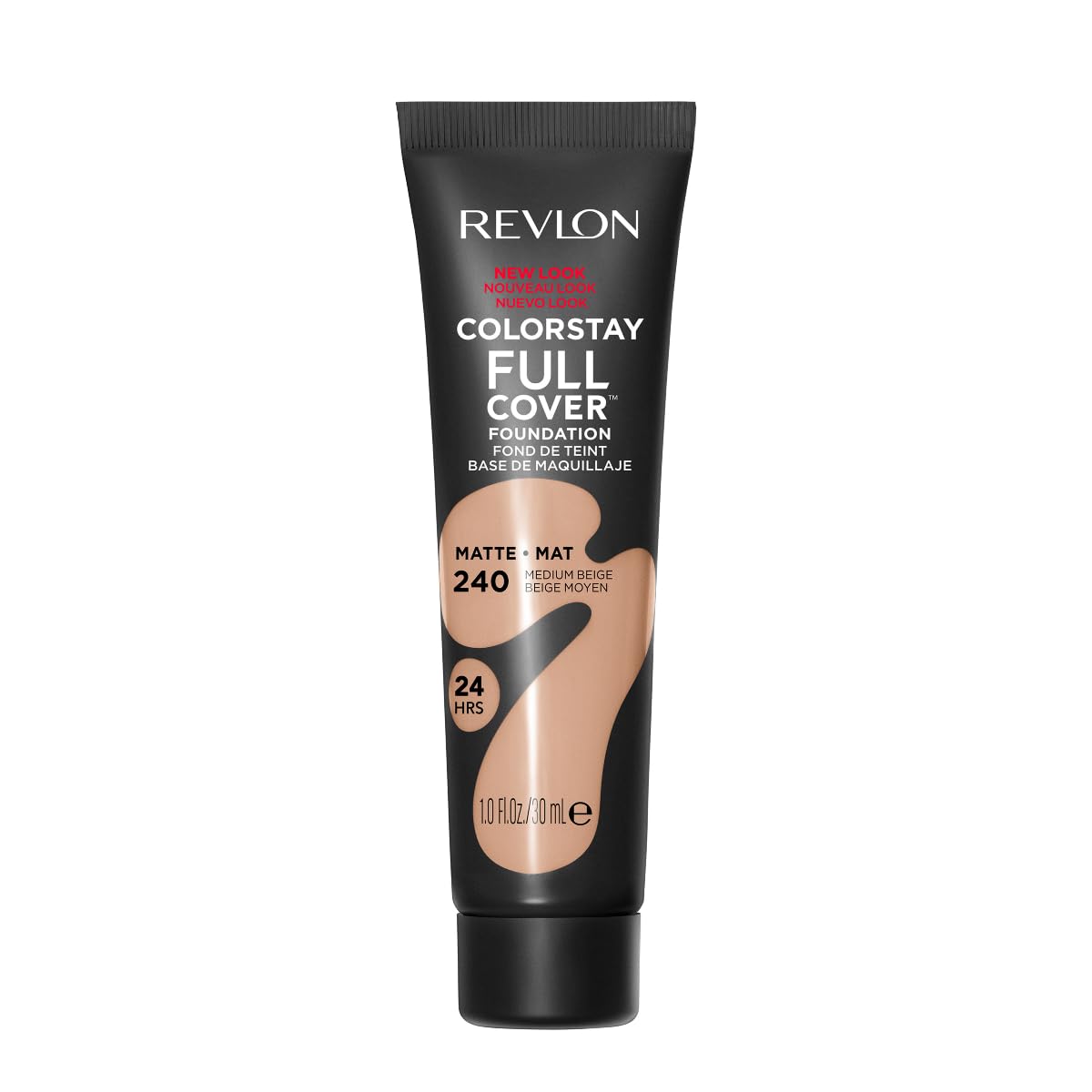 Revlon Liquid Foundation, ColorStay Face Makeup for Normal and Dry Skin, Longwear Full Coverage with Matte Finish, Oil Free, Medium Beige, 1.0 Fl Oz Beauty & Personal Care REVLON