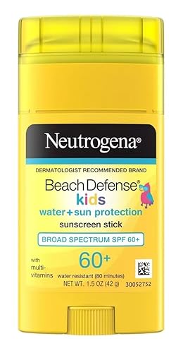 Neutrogena Beach Defense Kids Spf#60+ Sunscreen Stick 1.5 Ounce Beauty & Personal Care Neutrogena