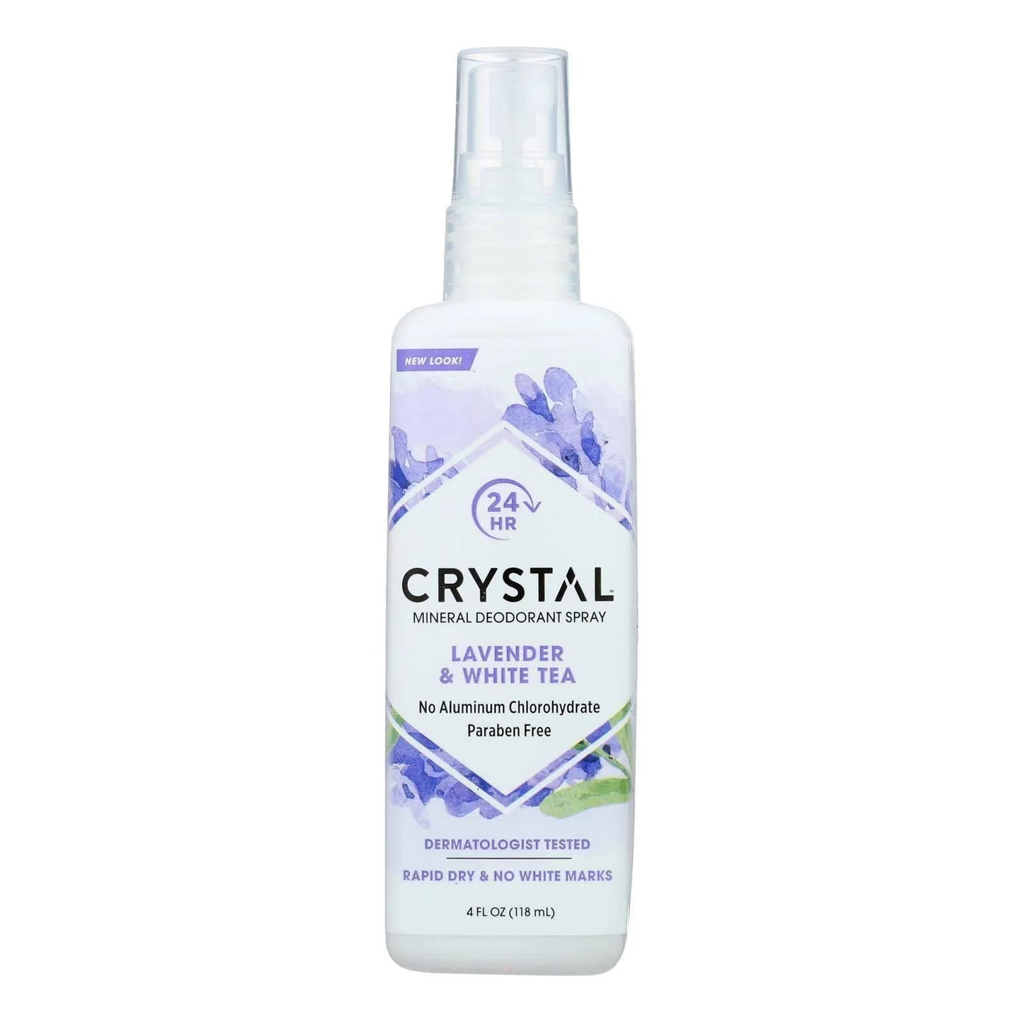 Crystal Essence Lavender and White Tea Body Spray - 4 oz - Liquid Beauty and Personal Care Crystal Essence