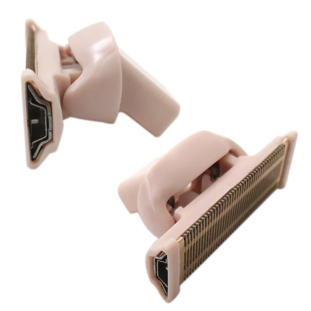 Razor Replacement Heads Replacement for Flawless Nu Razor, Rose Gold Plated Body Replacement Head with Covers (2 Count) Beauty and Personal Care TalaBide